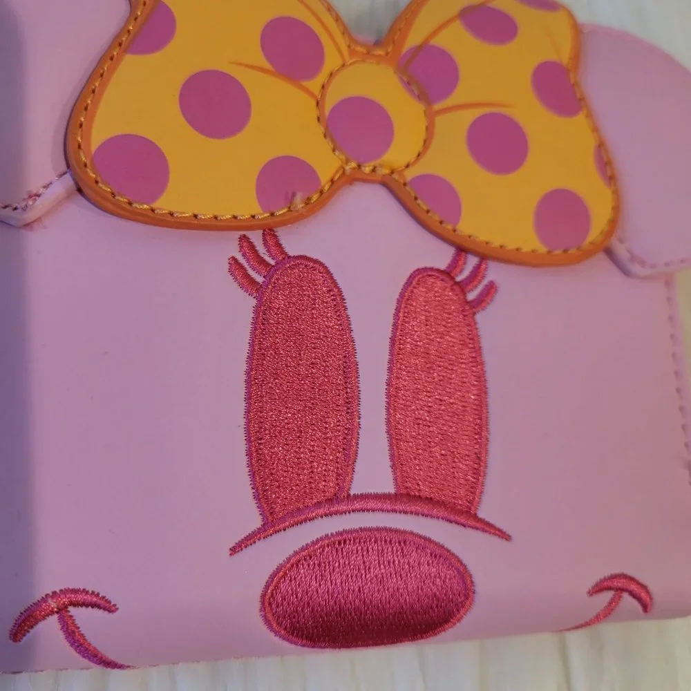 Disney Loungefly Ghost Minnie Mouse Wallet